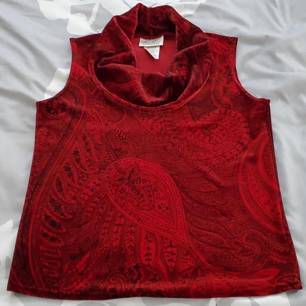 Cowl Neck Tank Top